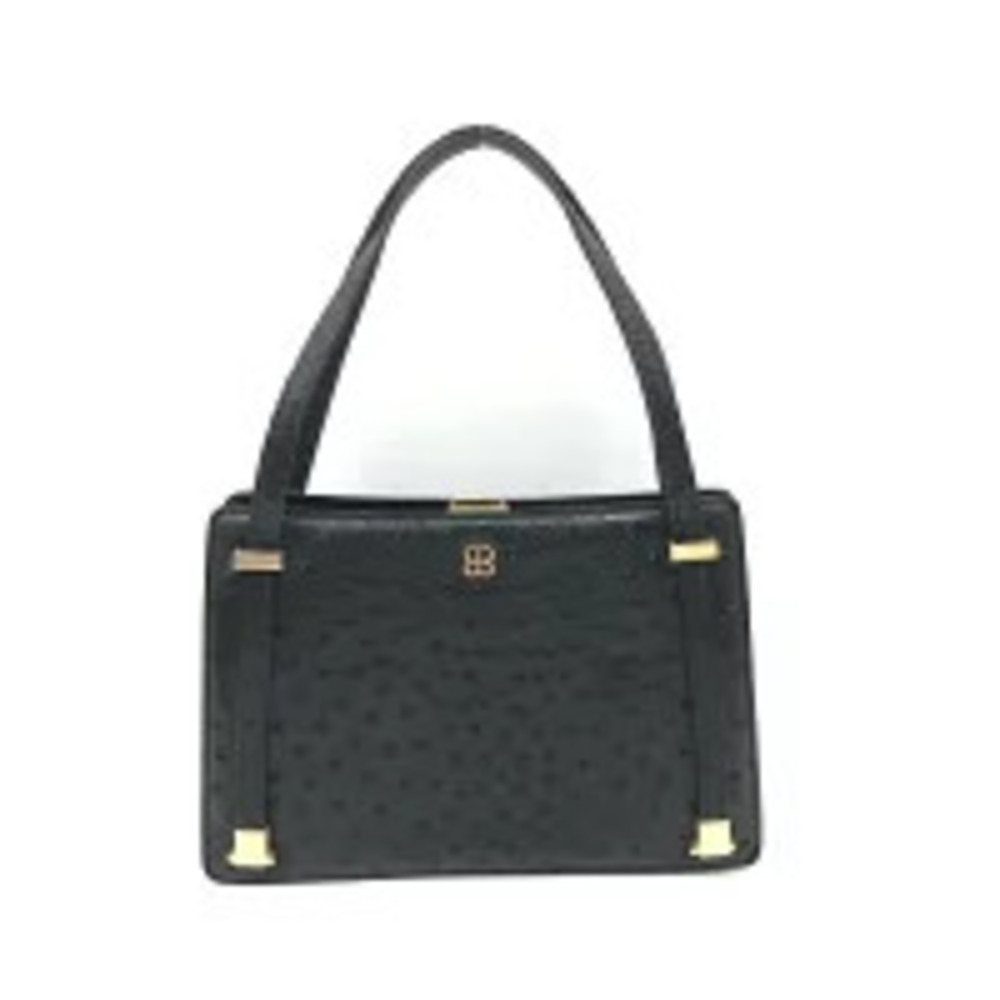 Balenciaga ostrich handbag